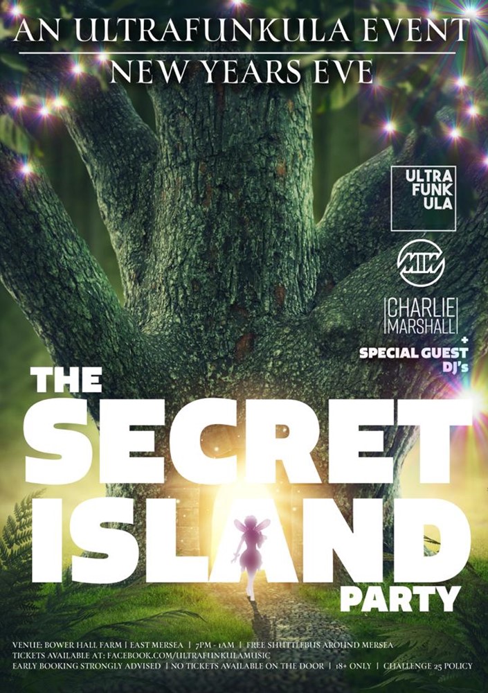 Ultrafunkula Secret Island Party NYE 2018